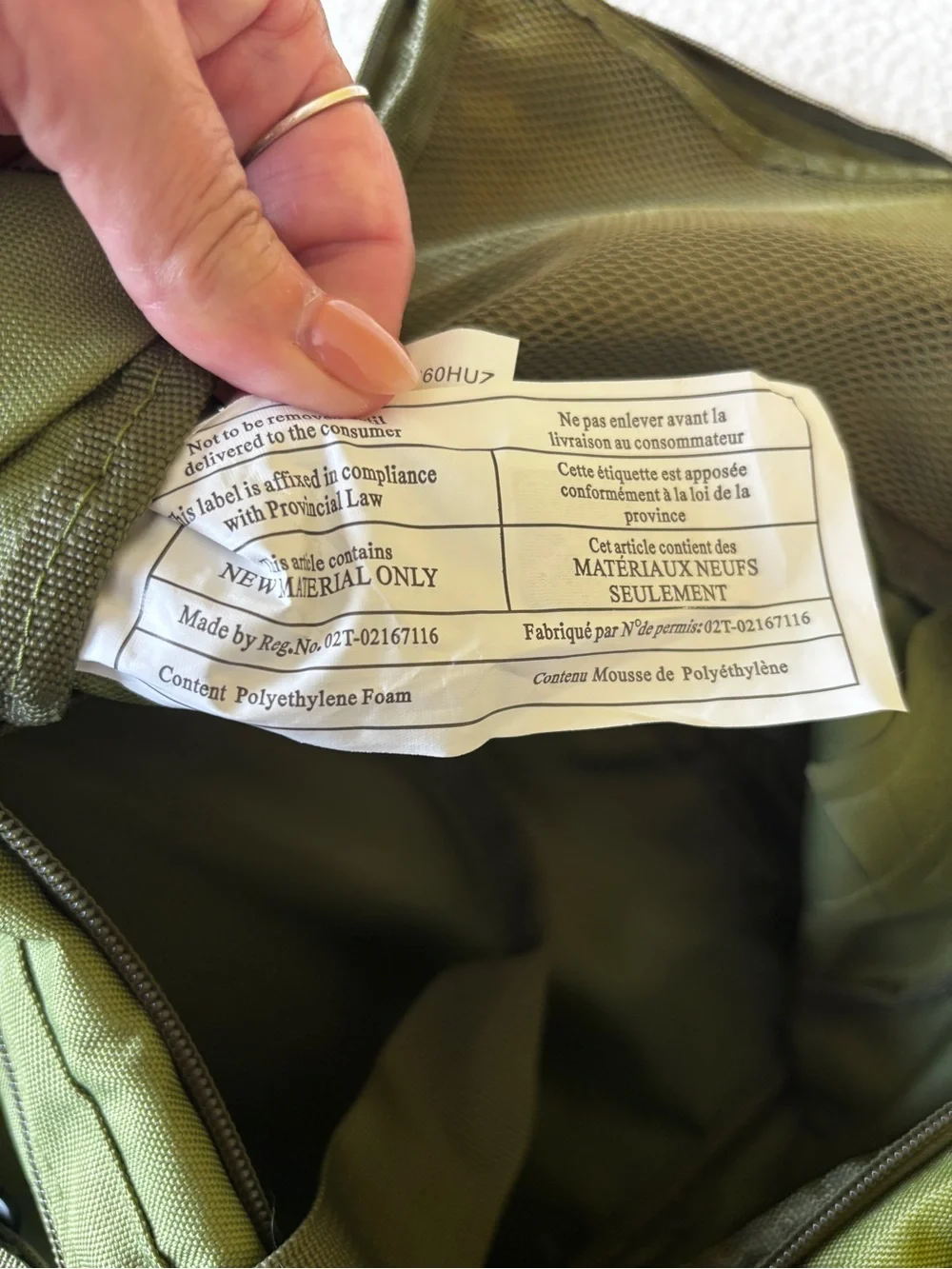 Cabela's Olive Green Messenger Bag